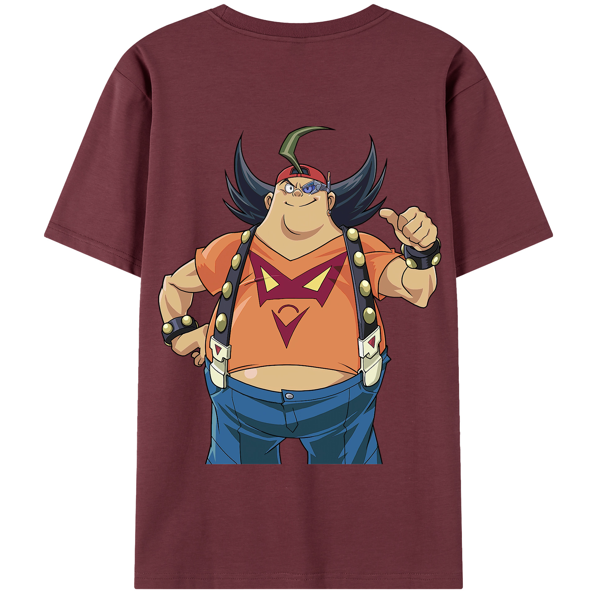 （画像用） 遊☆戯☆王 Yu-Gi-Oh! 綿100％半袖Tシャツ（背面プリント）
